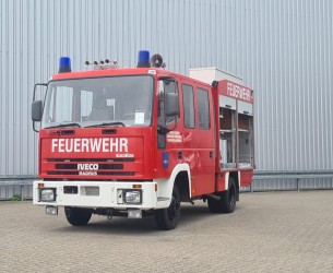 Iveco EUROCARGO 75 E 14 Eurofire 600 ltr watertank - Feuerwehr, Fire truck - Crewcab, Doppelcabine TT 4726