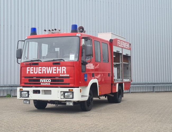 Iveco EUROCARGO 75 E 14 Eurofire 600 ltr watertank - Feuerwehr, Fire truck - Crewcab, Doppelcabine TT 4726