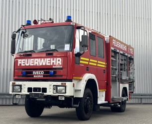 Iveco 135 E22 Eurofire 4x4 - 1.600 ltr -Brandweer, Feuerwehr, Fire brigade- Crew Cab - Expeditie, Camper TT 4727