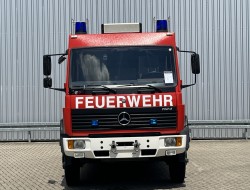 Mercedes-Benz 1124 AF 4x4 - 1.600 ltr watertank -Feuerwehr, Fire brigade- Crew Cab - Expeditie, Camper TT 4729