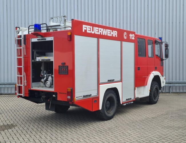 Iveco EuroFire 95E18 4x4 -600 ltr -Feuerwehr, Fire Brandweer - Expeditie, Camper, DOKA TT 4734