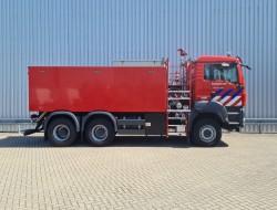 MAN TGS 26.400 6x6 - 14.000 ltr Brandweer, Feuerwehr, Fire - Waterkannon TT 4736