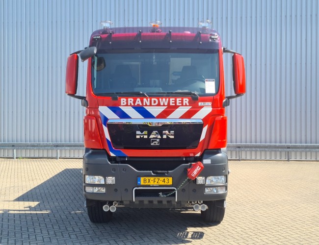 MAN TGS 26.400 6x6 - 16.000 ltr Brandweer, Feuerwehr, Fire - Waterkannon TT 4736