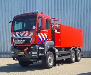 MAN TGS 26.400 6x6 - 14.000 ltr, Fire - Water cannon TT 4736