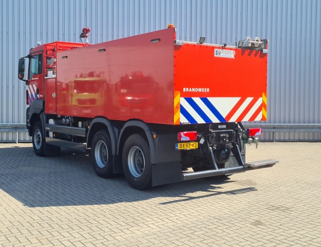 MAN TGS 26.400 6x6 - 14.000 ltr Brandweer, Feuerwehr, Fire - Waterkannon TT 4736