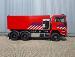 MAN TGS 26.400 6x6 - 14.000 ltr Brandweer, Feuerwehr, Fire - Waterkannon, Canon à eau, Wasserkanone TT 4737