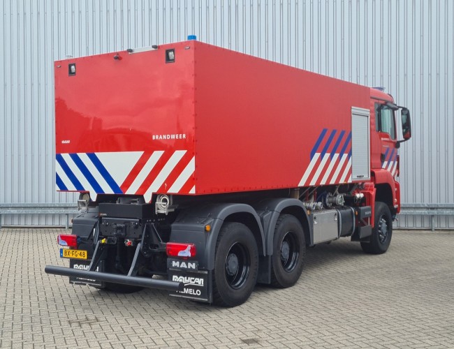 MAN TGS 26.400 6x6 - 16.000 ltr Brandweer, Feuerwehr, Fire - Waterkannon, Canon à eau, Wasserkanone TT 4737