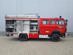 Mercedes-Benz 1120 4x4 - 1.200 ltr watertank -Feuerwehr, Fire brigade- Crew Cab - Expeditie, Camper TT 4740