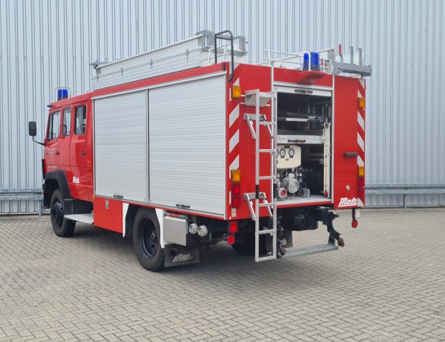 Mercedes-Benz 1120 4x4 - 1.200 ltr Brandweer,Feuerwehr, Fire brigade- Crew Cab - Expeditie, Camper TT 4740