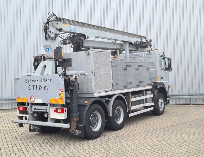 Volvo FM 420 6x6 - 26,50 mtr Terex Dakwerkerskraan, Dachdeckerkran, Roofer's crane TT 4760