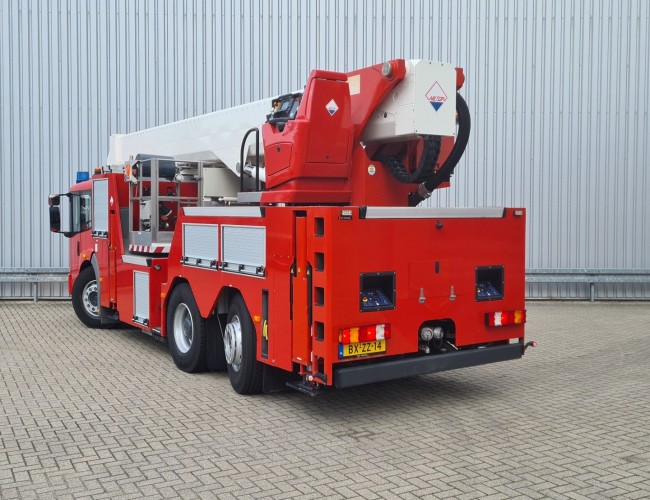 Mercedes-Benz Econic 2633 6x2 - 32 mtr. Hilton Hoogwerker, Ladderspuit, Brandweer, Spuitmonitor TT 4767