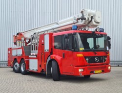 Mercedes-Benz Econic 2633 6x2 - 32 mtr. Hilton Hoogwerker, Ladderspuit, Spuitmonitor - Brandweer TT 4767