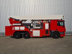 DAF CF FAN 75.360 6x2 - 34 mtr. Hilton Fire Platform, Ladder Sprayer, Spray Monitor - Fire Brigade TT 4768