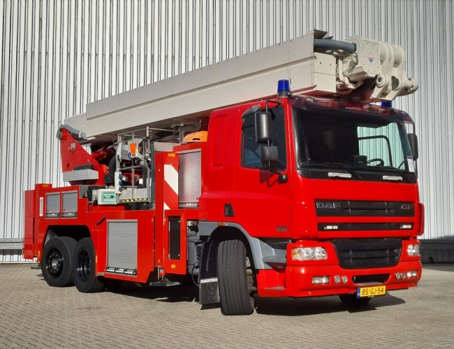 DAF CF FAN 75.360 6x2 - 34 mtr. Hilton Hoogwerker, Ladderspuit, Spuitmonitor - Brandweer TT 4768