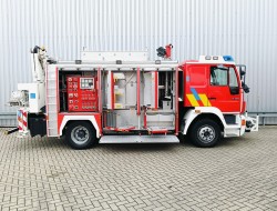 MAN 14.284 Effer 6,5 TM Crane, Kran, Fire, Feuerwehr, Material, Generator TT 4772