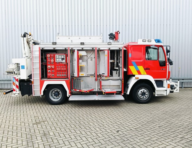 MAN 14.284 Effer 6,5 TM Kraan, Brandweer, Fire, Feuerwehr, Materiaalwagen, Aggregaat TT 4772