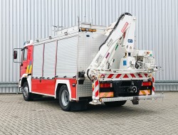 MAN 14.284 Effer 6,5 TM Kraan, Brandweer, Fire, Feuerwehr, Materiaalwagen, Aggregaat TT 4772