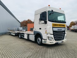 DAF XF 106.460 Machine transporter, Volume combination, Width transport, Through loading TT 4777