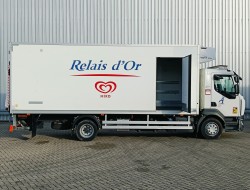 Renault D 210.12 Carrier Supra 850 MT, 2 Verdampers, Telma Rem - DHollandia Laadklep, LDW, Loadlift TT 4782