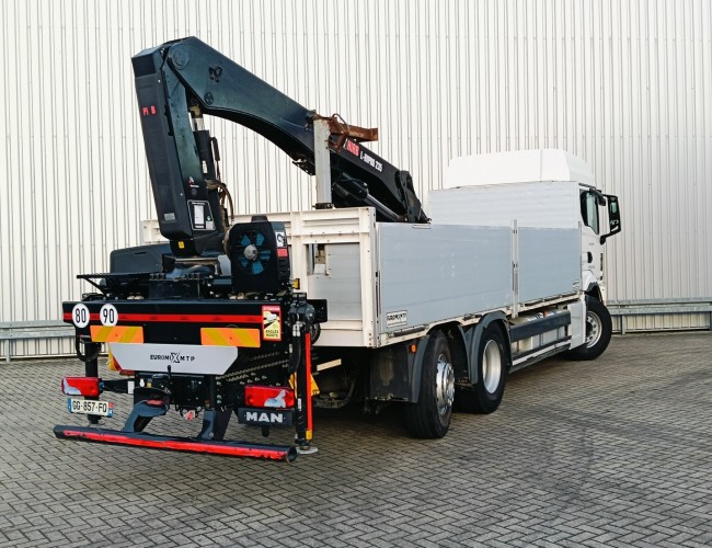 MAN TGS 26.470 HIAB 23TM Kraan, Crane, Kran, Grue - Retarder - Remote control TT 4785