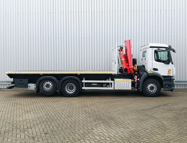 Mercedes-Benz Arocs 2535 17 TM Fassi Kraan, Crane, Kran, Grue - Afstandsbediening TT 4795