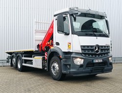 Mercedes-Benz Arocs 2535 17 TM Fassi Kraan, Crane, Kran, Grue - Afstandsbediening TT 4795