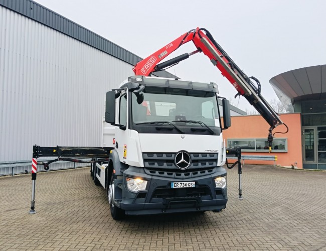 Mercedes-Benz Arocs 2535 17 TM Fassi Kraan, Crane, Kran, Grue - Afstandsbediening TT 4795