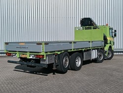 Scania 124 G 420 8x2 - Palfinger 27 TM Kraan, Crane, Grue, Kran - Retarder - Airco TT 4823