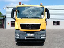 MAN TGS 35.360 8x2 - Hiab 16 TM Kraan, Machine transporter, Oprijwagen, afsleepwagen 6,27 T. lier TT 4832