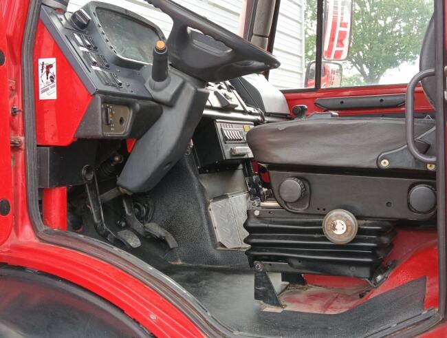 Mercedes-Benz Unimog U 5000 4x4 - (type 437.4) 4000 ltr -Lier, Winch -Feuerwehr Doppelkabine,Uberrollkafig - Rosenbauer - Expeditievoertuig, Camper TT 4836