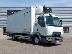 Renault D 210.12 Carrier Supra 850 MT, 2 Verdampers, Diepvries -30,  DHollandia Laadklep, LDW, Loadlift TT 4850