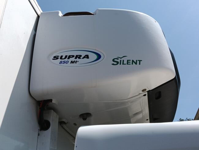 Renault D 210.12 Carrier Supra 850 MT, 2 Verdampers, Diepvries -30,  DHollandia Laadklep, LDW, Loadlift TT 4850