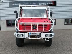 Unimog U 5000 Mercedes Benz -4x4 - (type 437.4) 4000 ltr -Lier, Winch -Feuerwehr Doppelkabine,Uberrollkafig - Camiva TT 4853