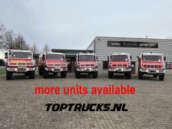 Unimog U 5000 Mercedes Benz -4x4 - (type 437.4) 4000 ltr -Lier, Winch -Feuerwehr Doppelkabine,Uberrollkafig - Camiva TT 4853
