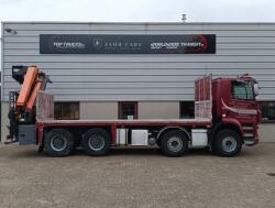 DAF CF 510 FAD 8x4 - Palfinger 16TM Kraan, Nieuwe motor!! -Retarder -Hubreduction -Airco TT 4881