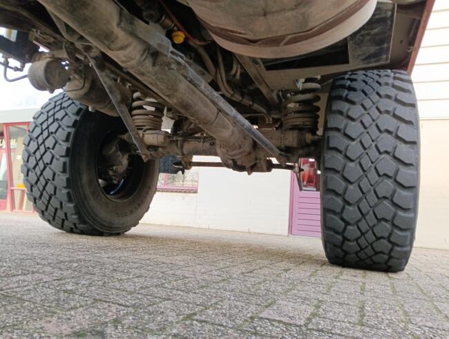 Mercedes-Benz Unimog U 5000 4x4 - (type 437.4) 4000 ltr -Lier, Winch -Feuerwehr Doppelkabine,Uberrollkafig - Camiva - Expeditievoertuig, Camper TT 4888