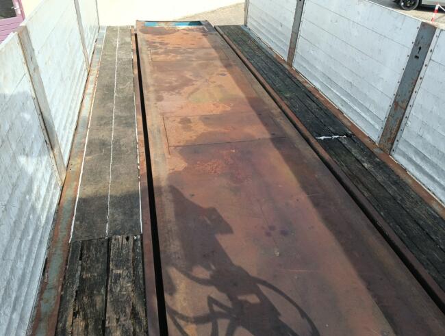 Pacton T3 003 Kennis 14TM Kraan -3 assige steentrailer, Boomtrailer -2 assen gestuurd, Steunpoten TT 4906