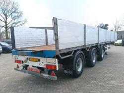 Pacton T3 003 Kennis 14TM Kraan -3 assige steentrailer, Boomtrailer -2 assen gestuurd, Steunpoten TT 4906