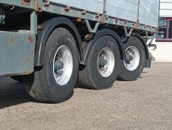 Pacton T3 003 Kennis 14TM Kraan -3 assige steentrailer, Boomtrailer -2 assen gestuurd, Steunpoten TT 4906