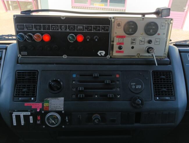 MAN 10.163 4x4 - Telmarem -Brandweer, Feuerwehr, Fire brigade- Crew Cab, Dubbele cabine - Expeditie, Camper TT 4909