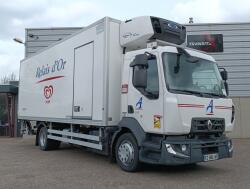 Renault D 12.240 DXI Carrier Supra 850 MT, 2 Verdampers, Diepvries -30 - DHollandia Laadklep, LDW, Loadlift TT 4923
