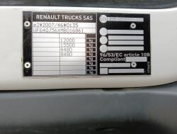 Renault D 12.240 DXI Carrier Supra 850 MT, 2 Verdampers, Diepvries -30 - DHollandia Laadklep, LDW, Loadlift TT 4923