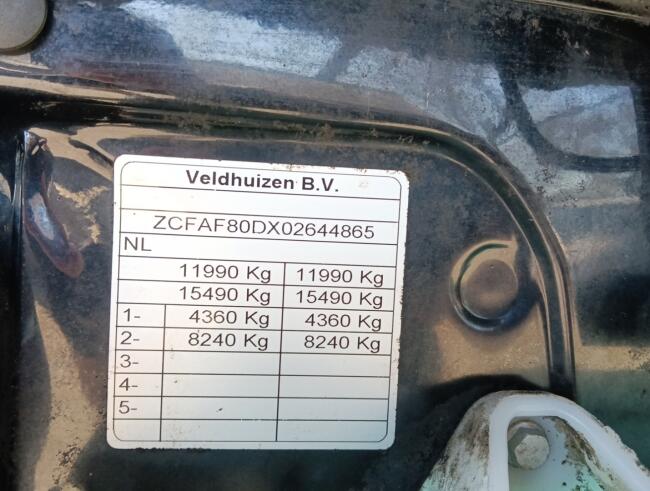 Iveco Eurocargo 12-60 Oprijwagen, Machinetransporter, Autotransporter -Euro 6 -Airco -Manuel TT 4924