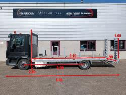 Iveco Eurocargo 12-60 Oprijwagen, Machinetransporter, Autotransporter -Euro 6 -Airco -Manuel TT 4924