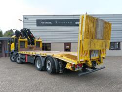 MAN TGS 35.500 8x2 - Hiab 37.7TM Kraan, Machine transporter, Oprijwagen, afsleepwagen 6.2T. lier TT 4936