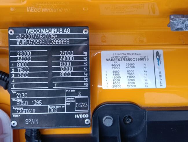 Iveco STRALIS S 420 8x2 -Machinetransporter, Oprijwagen, Retarder, Airco, Stuurassen TT 4937