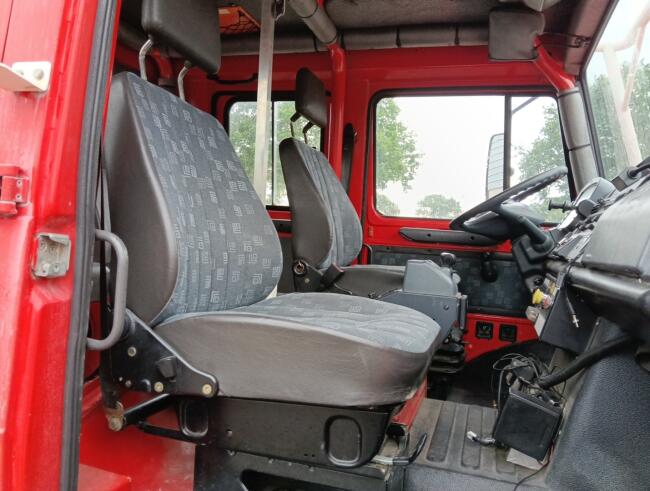 Mercedes-Benz Unimog U 5000 4x4 - (type 437.4) 4000 ltr -Lier, Winch -Feuerwehr Doppelkabine,Uberrollkafig TT 4951