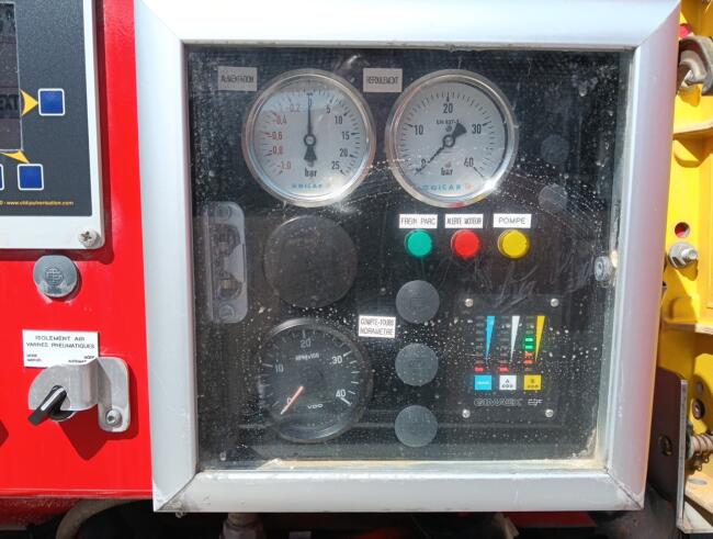 Mercedes-Benz Unimog U 5000 4x4 - (type 437.4) 3.900 ltr -Lier, Winch -Feuerwehr Doppelkabine,Uberrollkafig - Camiva - Expeditievoertuig, Camper TT 4952