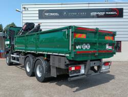 Renault K 460 6x6 -HIAB 18TM Kraan, Crane, Kran, Grue -Bladgeveerd, Grote assen TT 4963