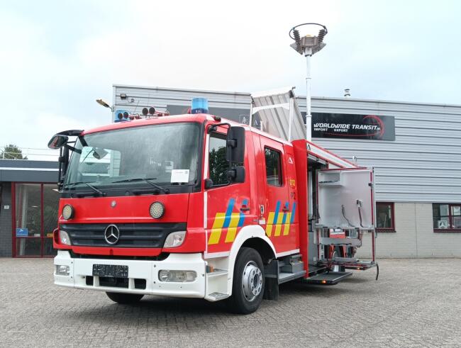 Mercedes-Benz ATEGO 1329 2.000 ltr water -Calamiteiten, Brandweer, Crewcab, Feuerwehr, Fire truck - Crewcab, Doppelcabine, Foam TT 4978